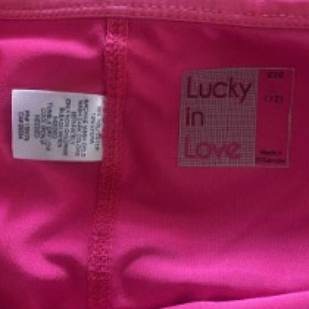 Lucky in Love Palm Tree Print Tennis Skort Large - Picture 3 of 5